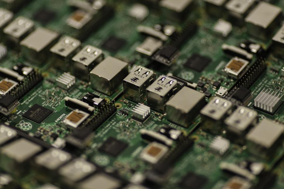 Free Image of Raspberry Pi - Motherboard  