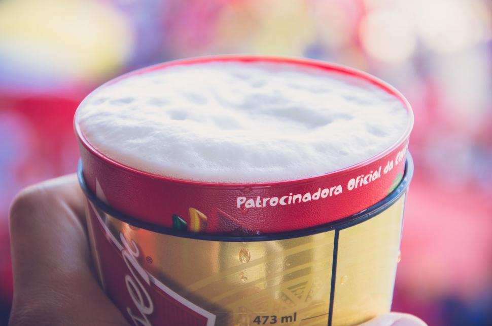 Free Image of World Cup Beer Glass  