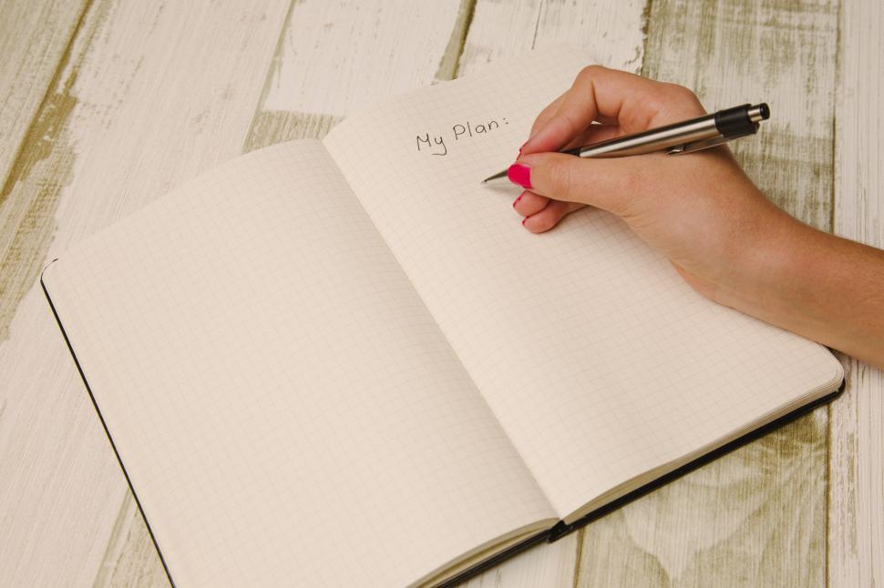 Free Image of My Plans Planner (Notebook)  