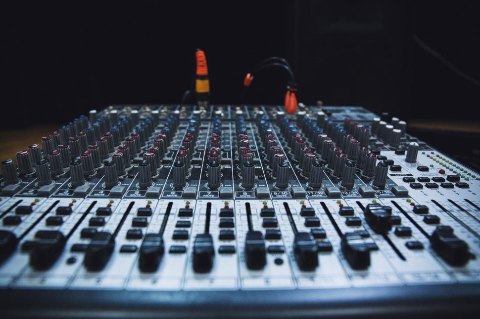 Free Image of Mixing Panel  