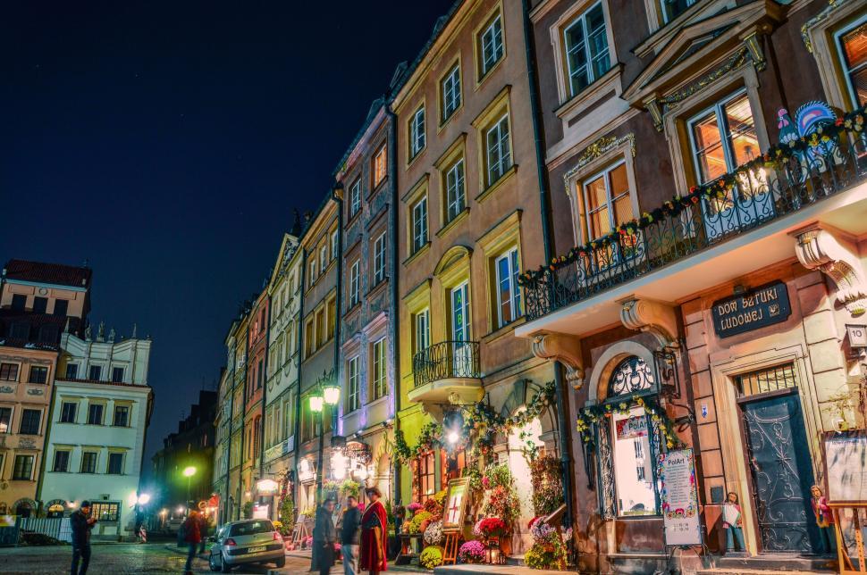 Free Image of Old Market Square - Poznan 