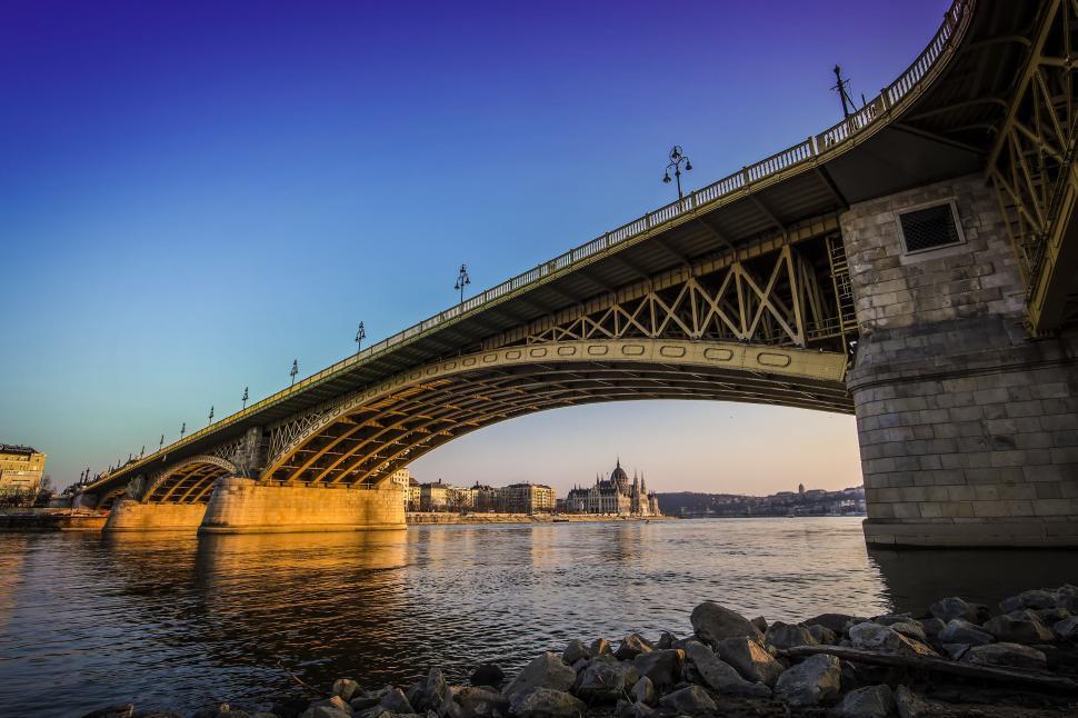 Free Image of Australian bridge with Blue Sky 