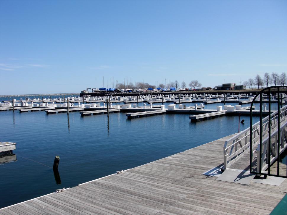 Free Image of Boats Docked at Marina on Waterfront 