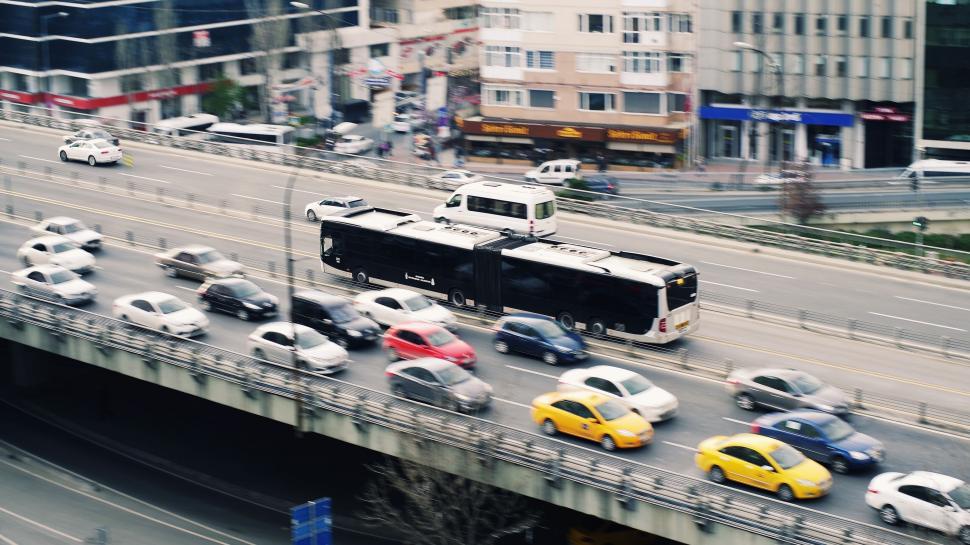 Free Image of Traffic on Road  