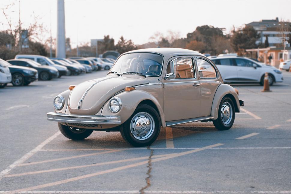 Free Image of Brown Beetle Car 