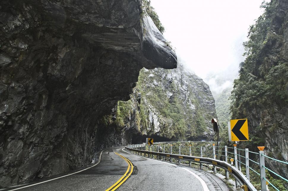 Free Image of Mountain Road  
