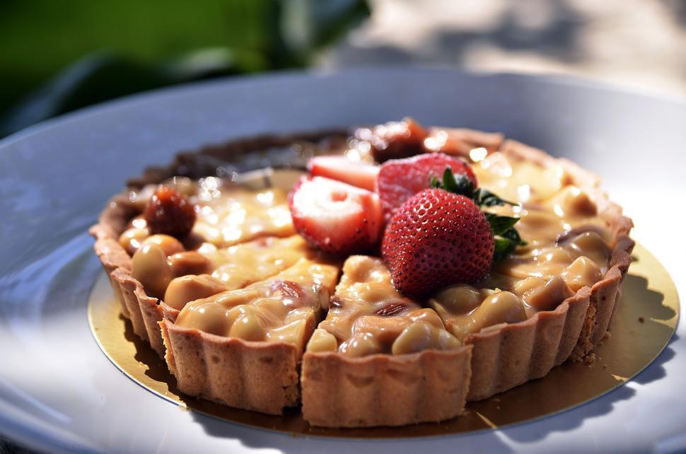 Free Image of Strawberry pie 
