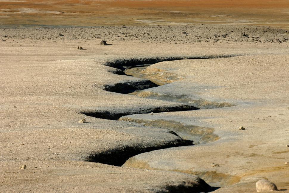 Free Image of Sand and Water  