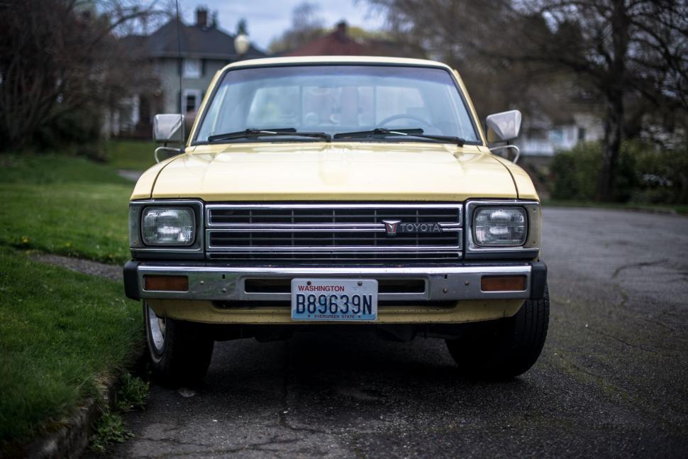 Free Image of Vintage Toyota Car  