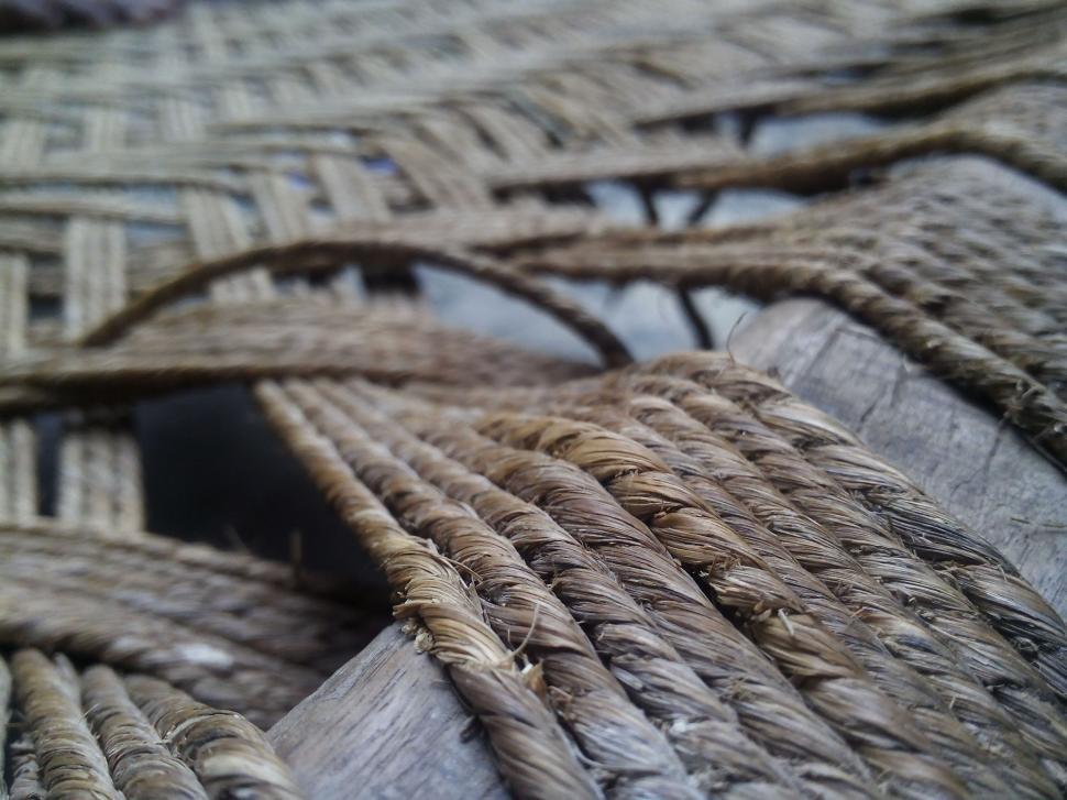Free Image of Rope Pattern  