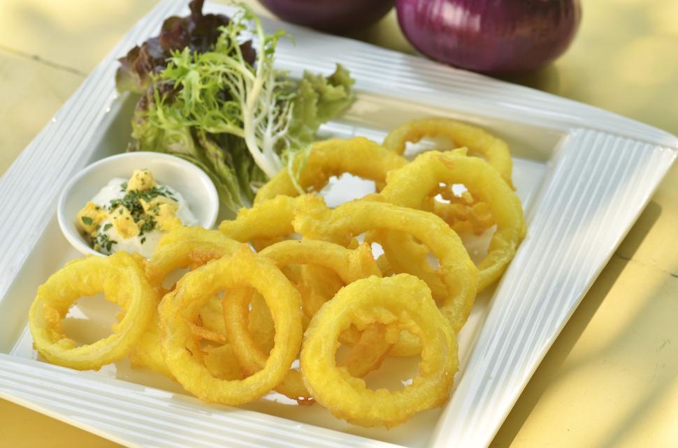 Free Image of Fried Squid rings 