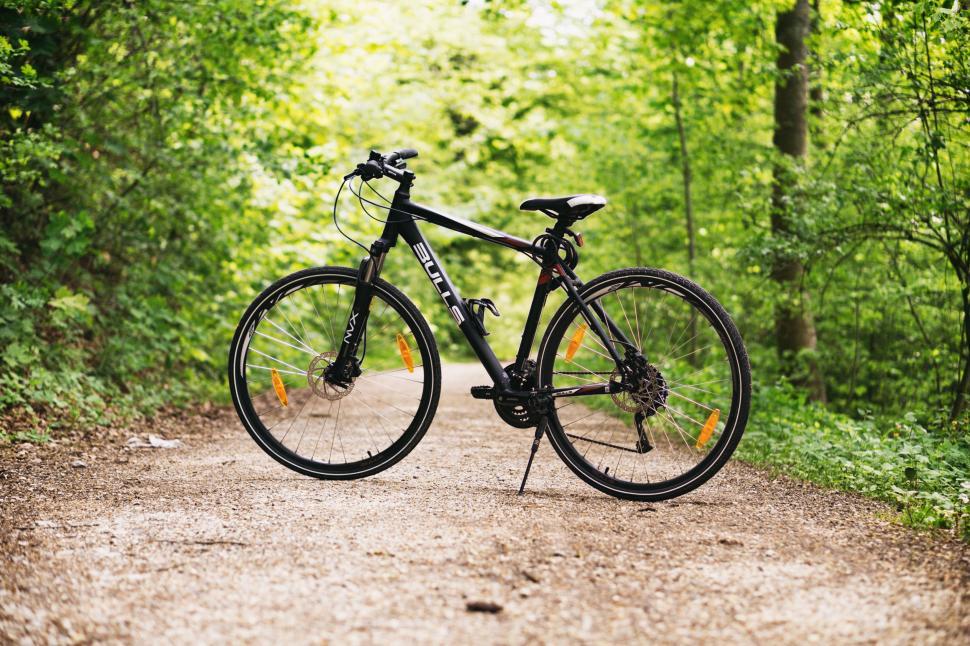 Free Image of Black Bicycle 