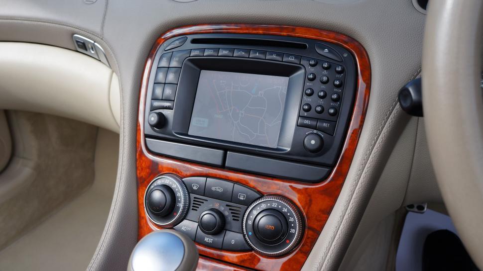 Free Image of Convertible Mercedes-Benz - Dashboard  