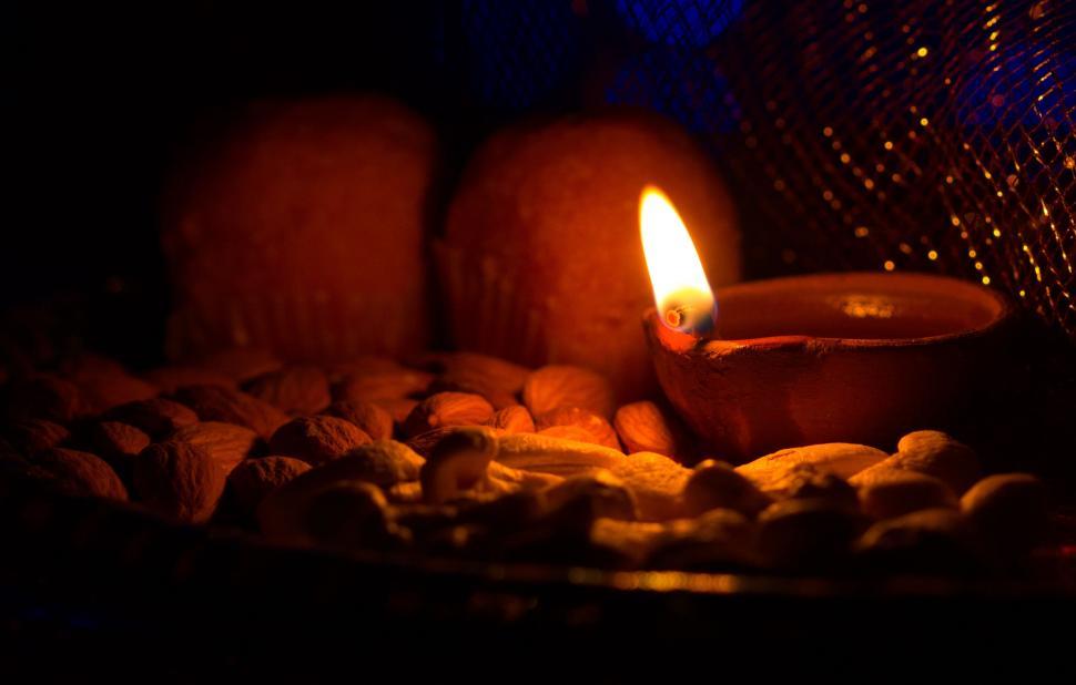 Free Image of Diwali Diya  