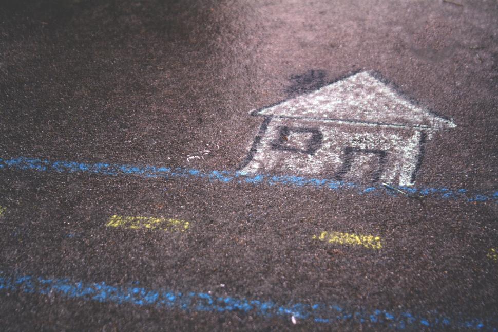 Free Image of Hut from chalk 
