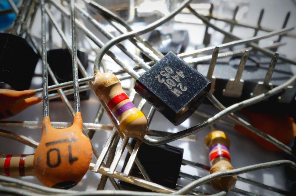 Free Image of Electrical components 