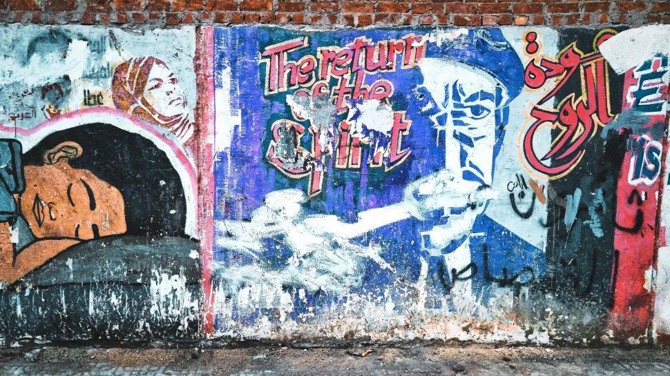 Free Image of Graffiti wall 
