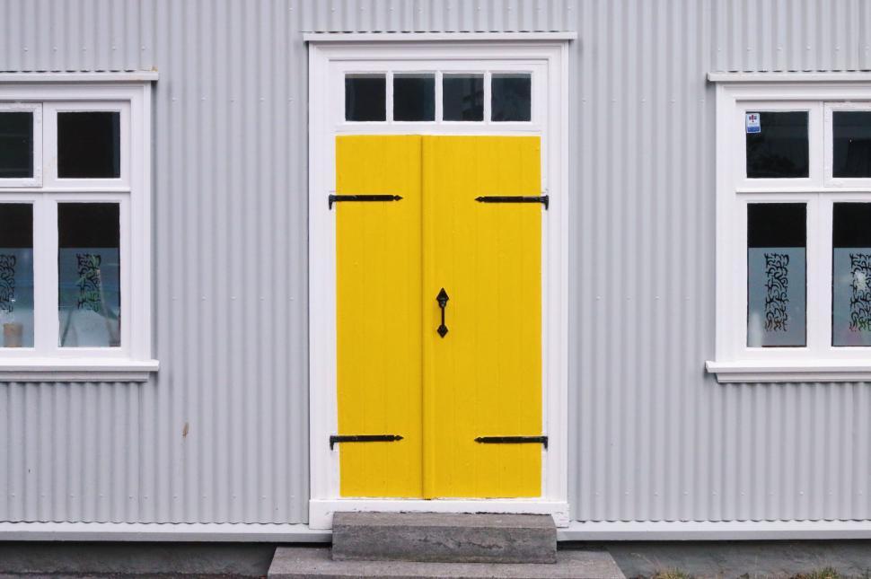 Free Image of Corrugated steel house  