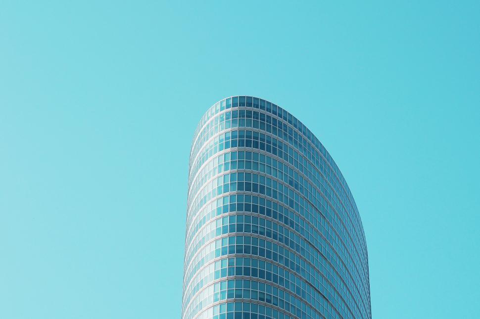 Free Image of Glass Panel Building 