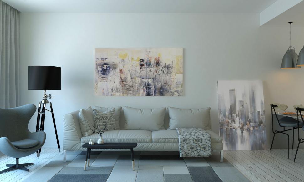 Free Image of Interior of living room 
