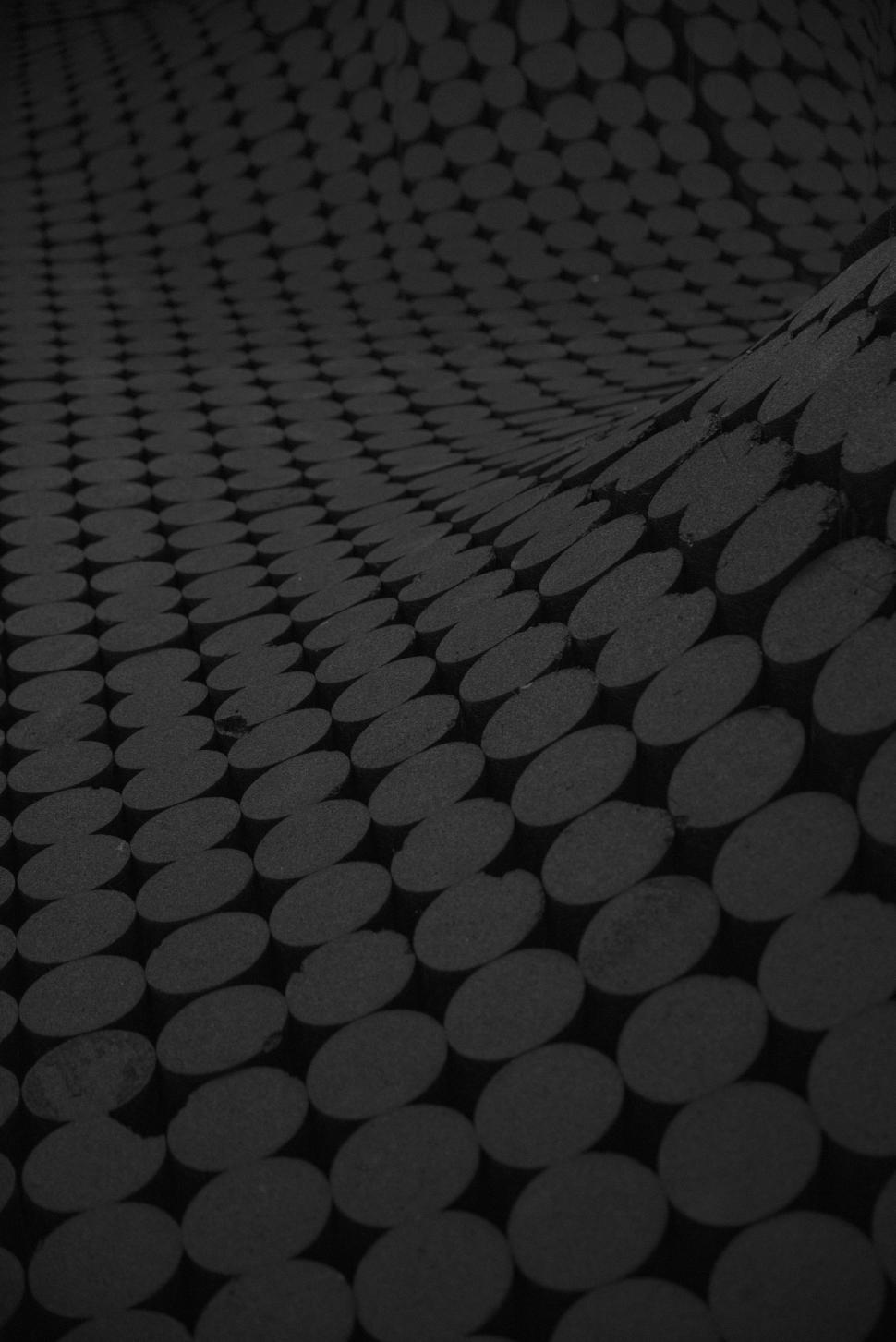 Free Image of Steel Polka Dots 