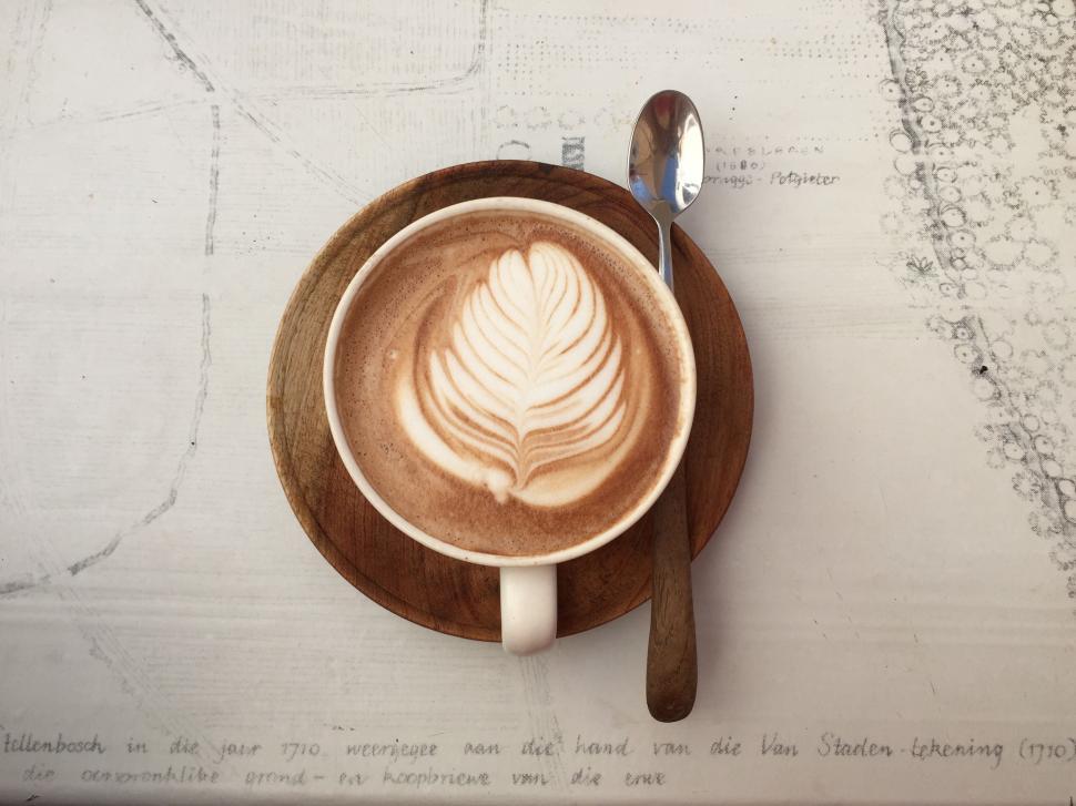 Free Image of Cappuccino Cup  