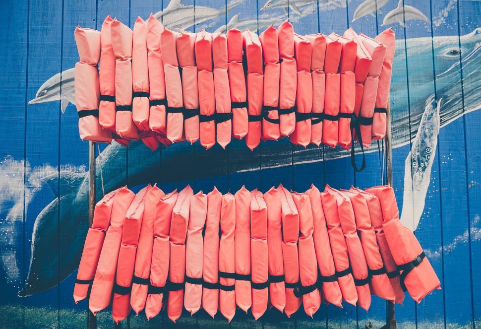 Free Image of Life Saving Jackets 