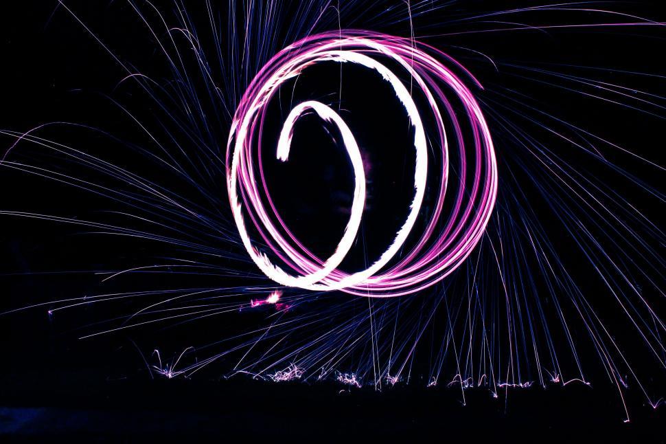 Free Image of Light Trails - Long Exposure  