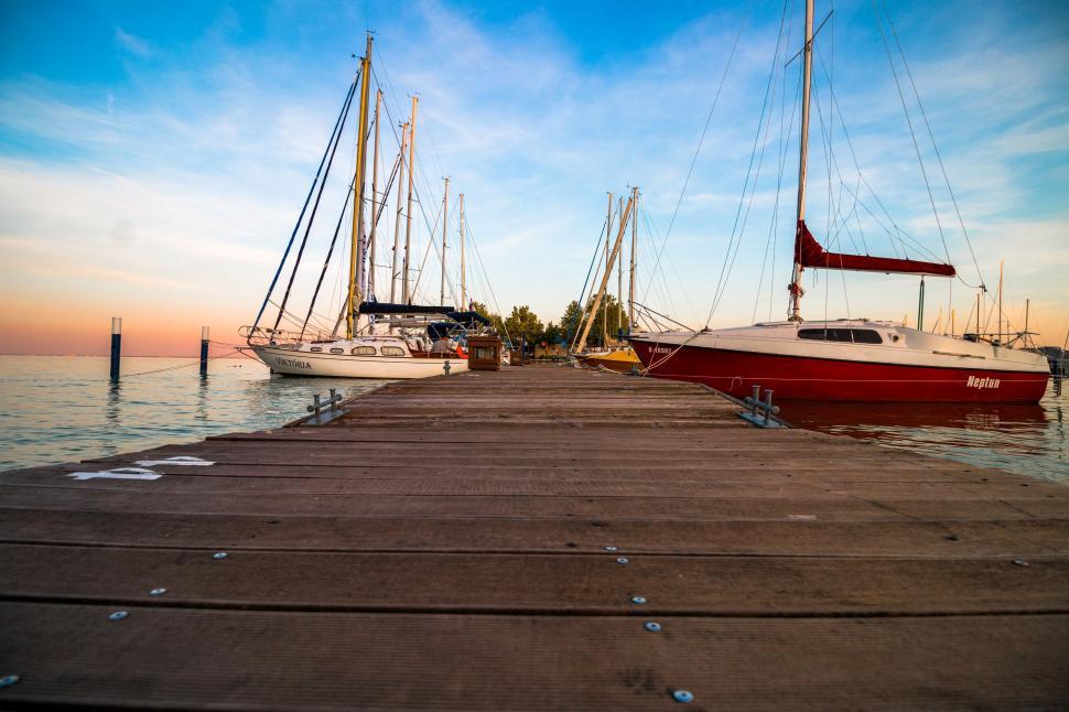 Free Image of Wooden Pier dock 