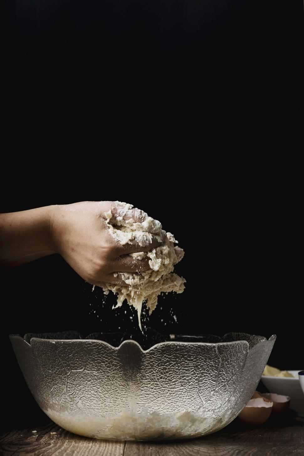 Free Image of Kneading dough 