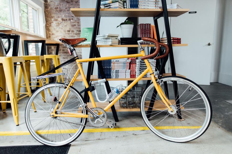 Free Image of Yellow Bicycle  