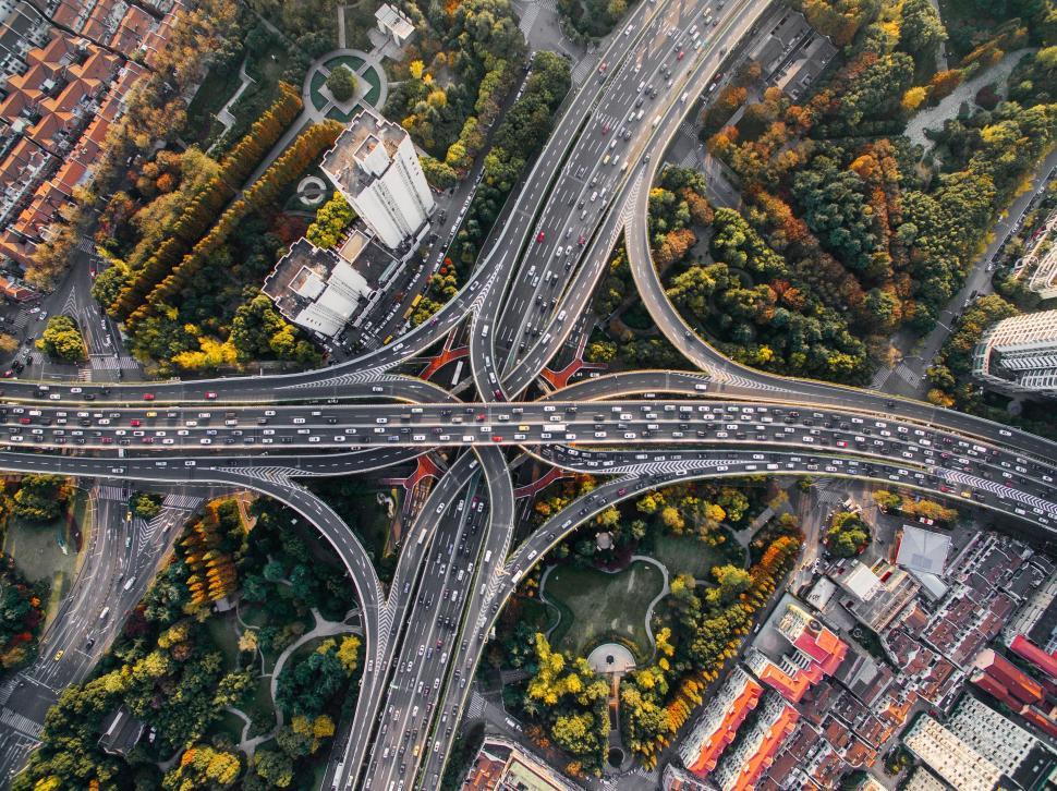 Free Image of City Roads  