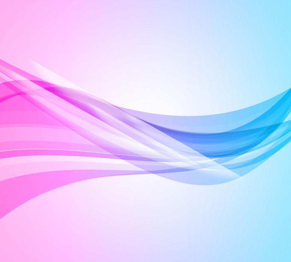 Free Image of Abstract Waves  