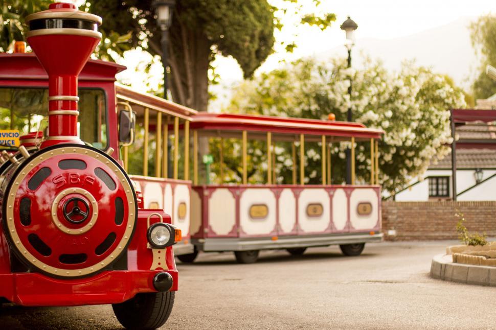 Free Image of Small Train  