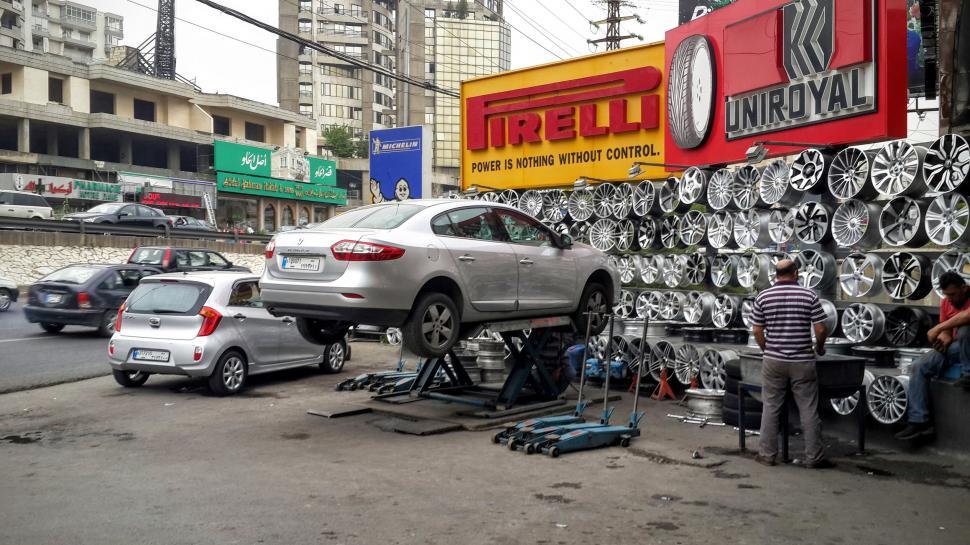 Free Image of Tyre and Auto Service Shop  