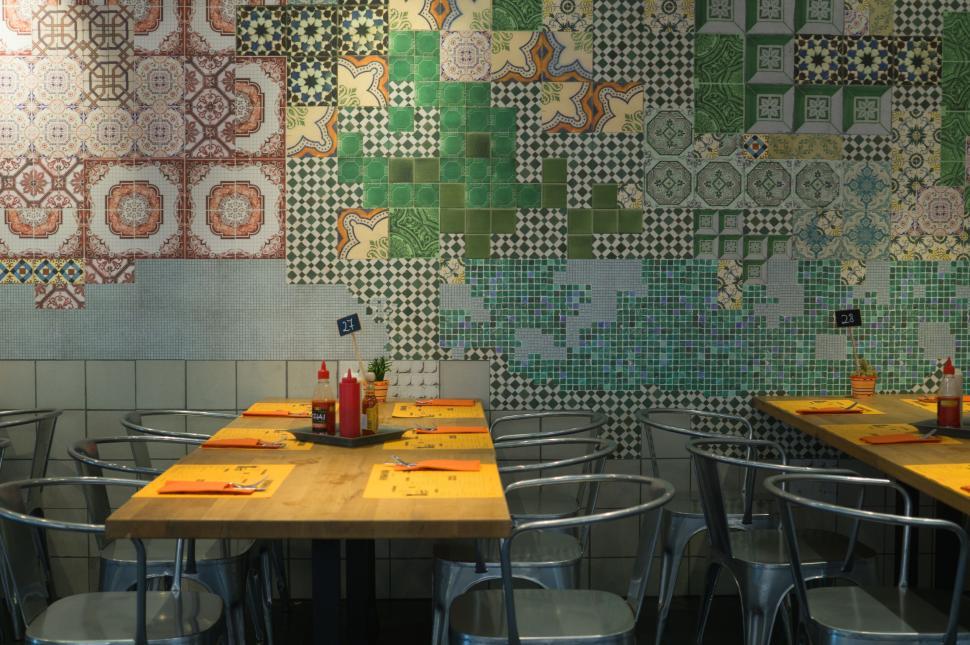 Free Image of Restaurant Tables 