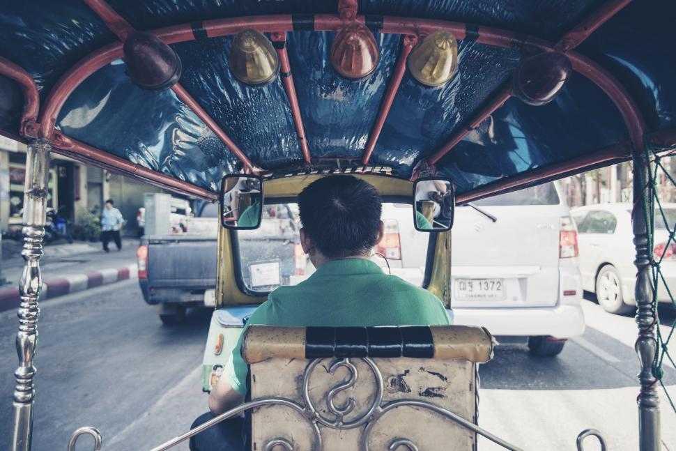 Free Image of Tuk-Tuk Driver  
