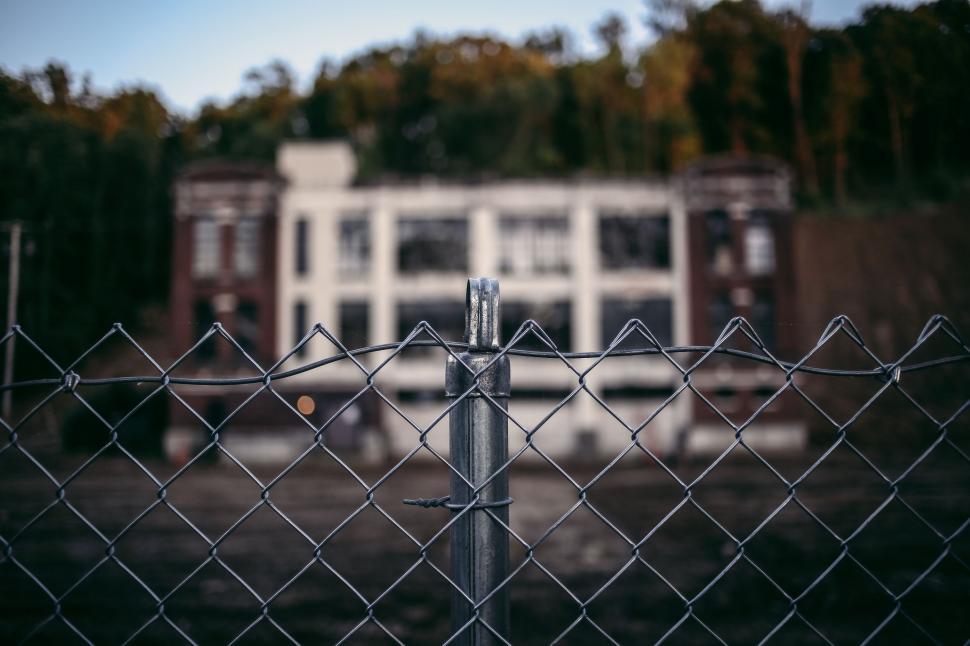 Free Image of Wire Mesh Fence  