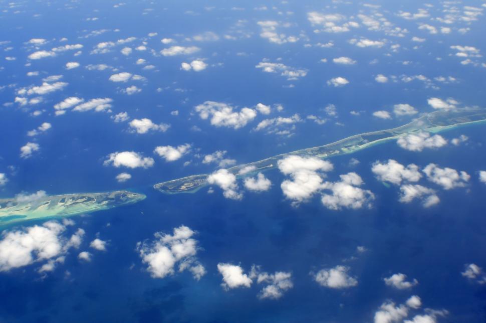 Free Image of Clouds From Plane  