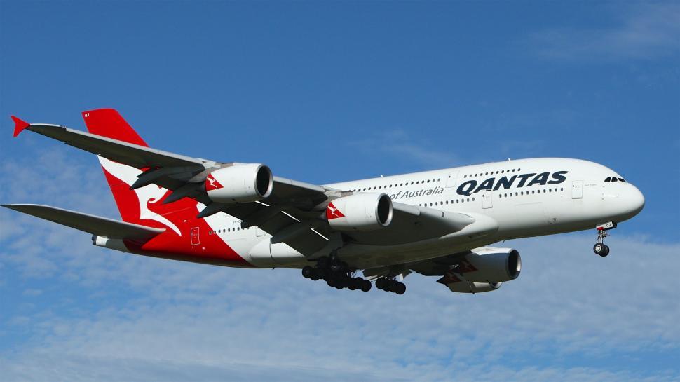 Free Image of Qantas Airplane  