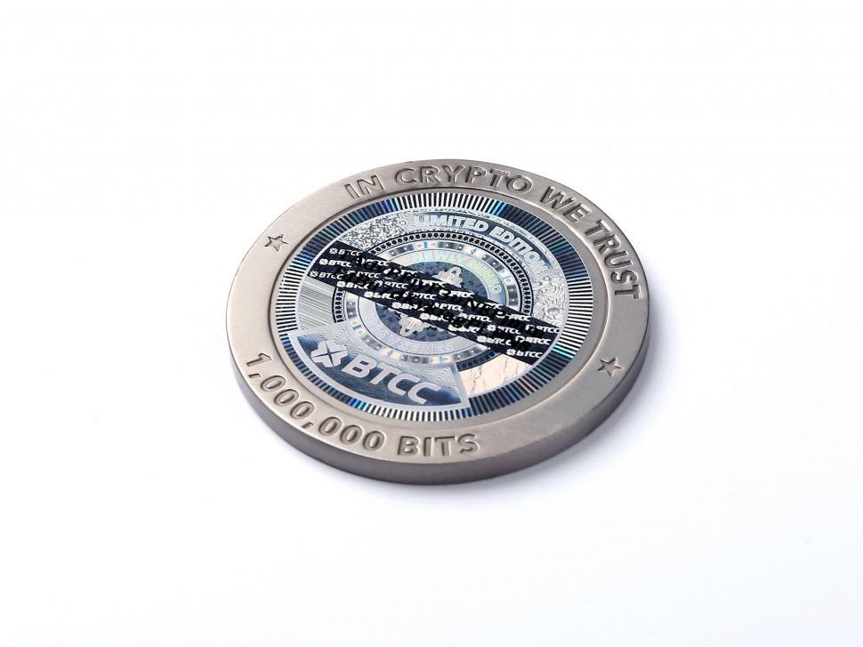 Free Image of One Bitcoin  