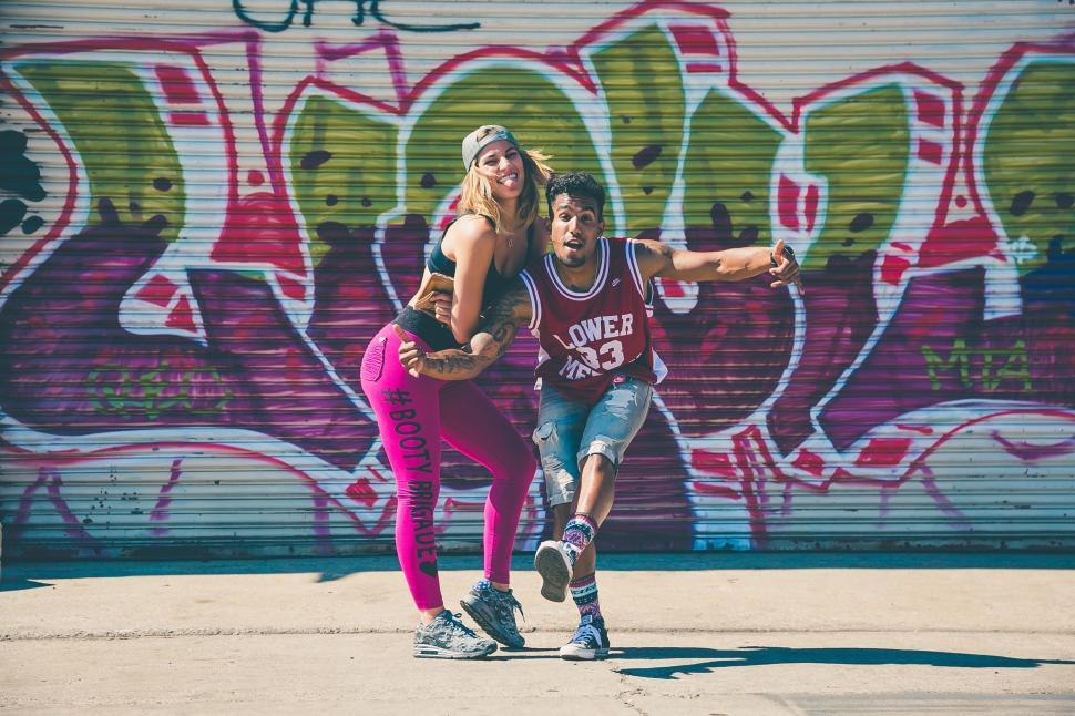 Free Image of Hip Hop Dancer - Man and Woman  