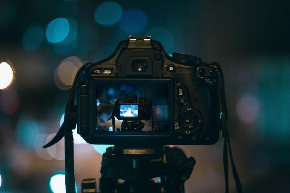 Free Image of DSLR Camera Screen - Taking Picture  