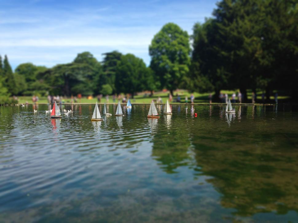 Free Image of Sailing Boat Toys  
