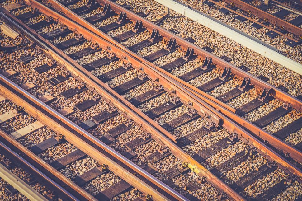 Free Image of Railroad tracks 