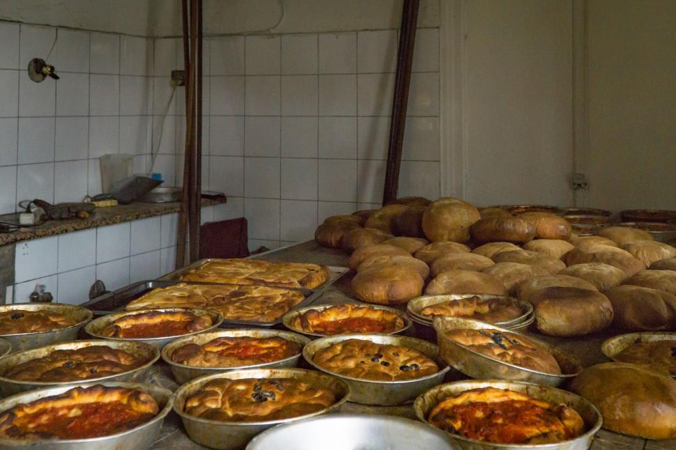 Free Image of Freshly Baked Bread in Bakery  