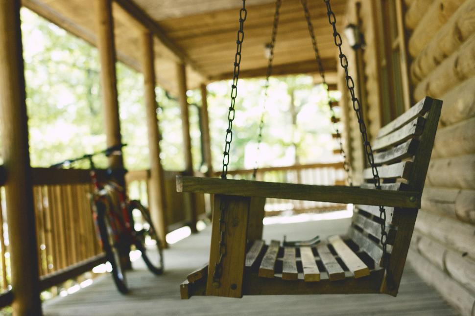 Free Image of Porch swing 