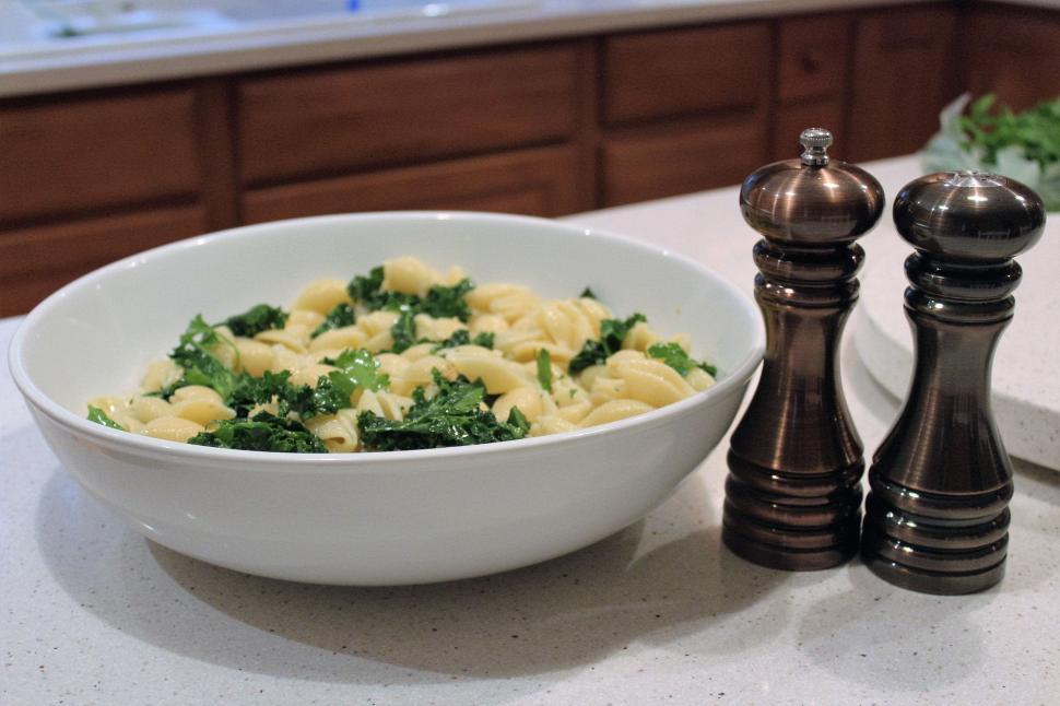 Free Image of Pasta with Salt and Pepper  