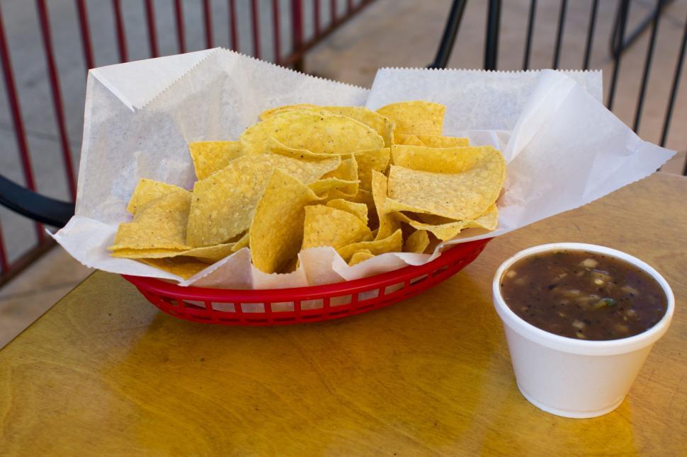 Free Image of Mexican Nachos 