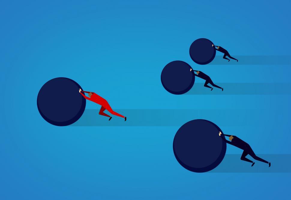 Free Image of Overtaking Competitors - Winning Strategy -  Efficiency - Leader 
